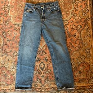 Levi's Dark Blue Denim Jeans